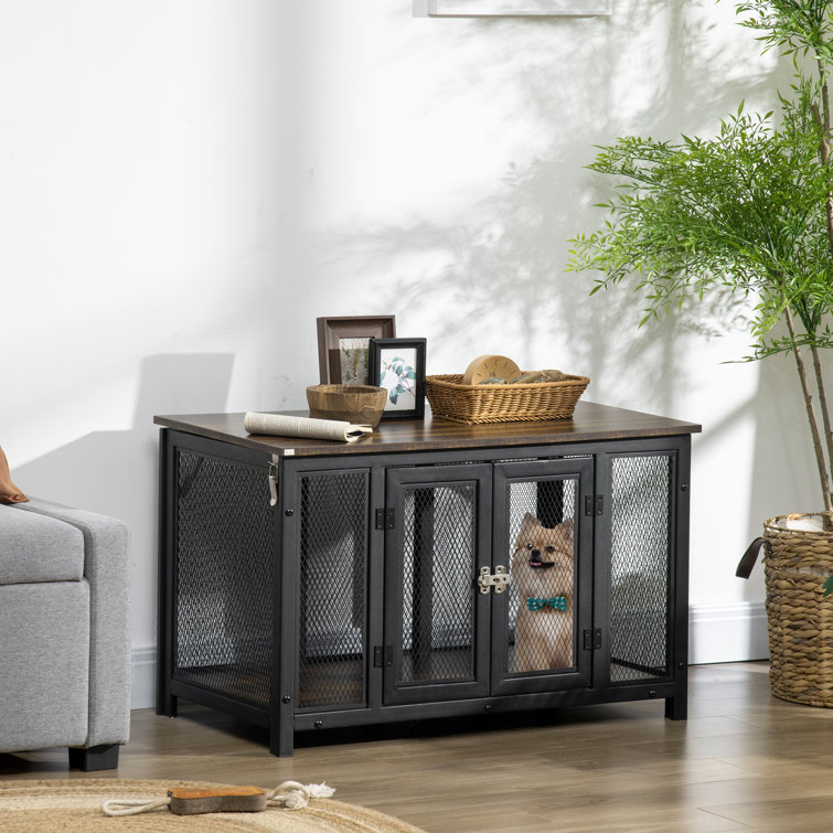Archie Oscar Piersten Dog Crate Furniture Indoor Pet Crate End